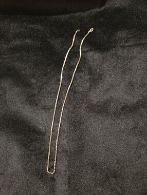 10k Gold Box Chain 16 inches